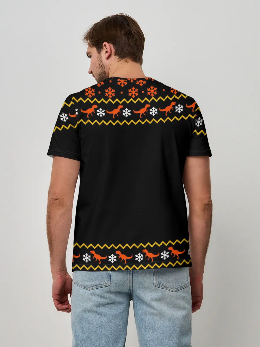 Мужская базовая футболка / Шампанозавр