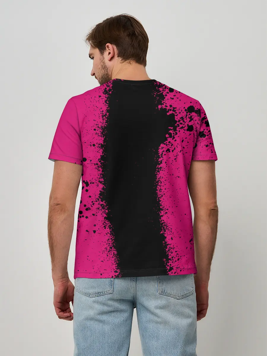 Мужская базовая футболка / CYBERPUNK 2077 | DEMON