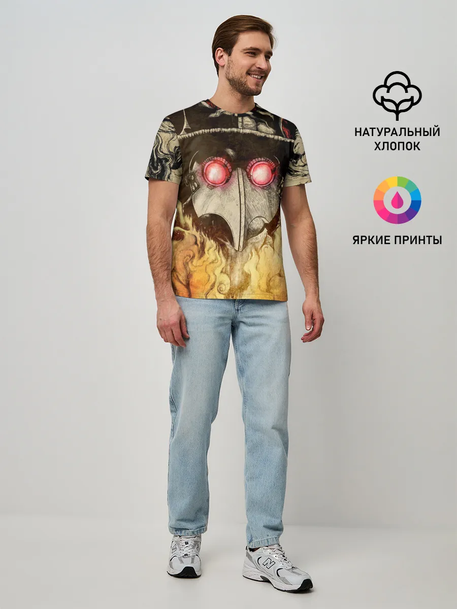 Мужская базовая футболка / Чумной доктор Мор