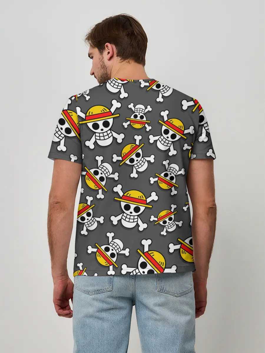 Мужская базовая футболка / Ван-Пис, Мугивара