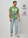 Мужская базовая футболка / Bulbasaur
