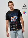 Мужская базовая футболка / Oklahoma City Thunder