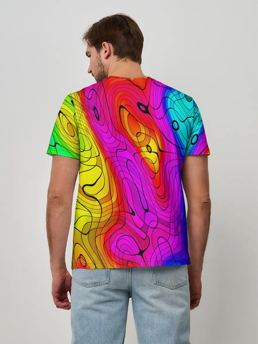 Мужская базовая футболка / Fall Guys