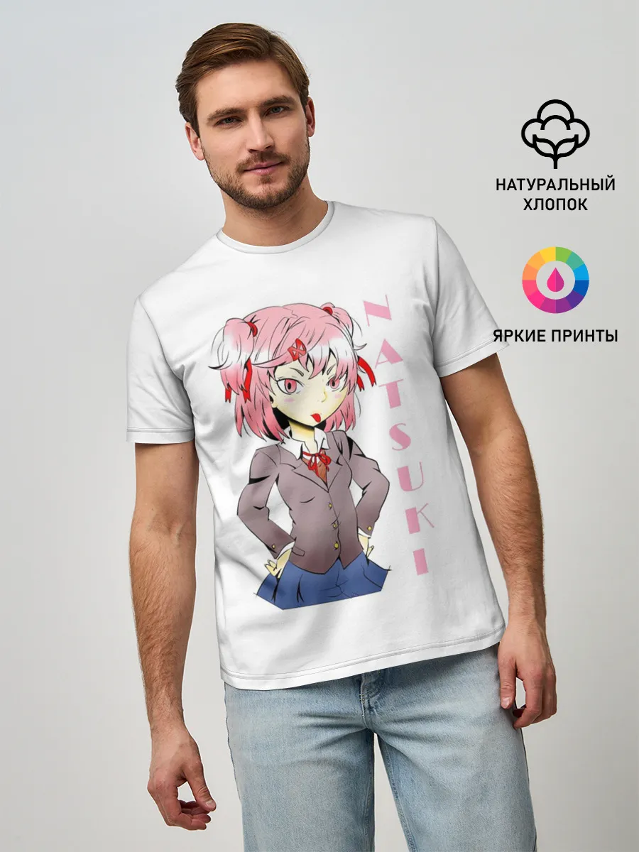 Мужская базовая футболка / Doki Doki NATSUKI