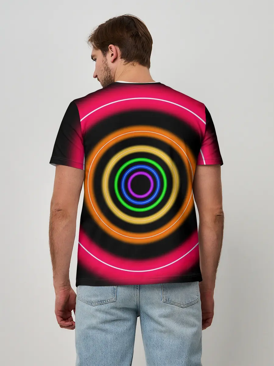 Мужская базовая футболка / Neon
