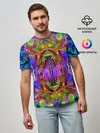 Мужская базовая футболка / Психоделика / Абстракция