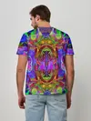 Мужская базовая футболка / Психоделика / Абстракция
