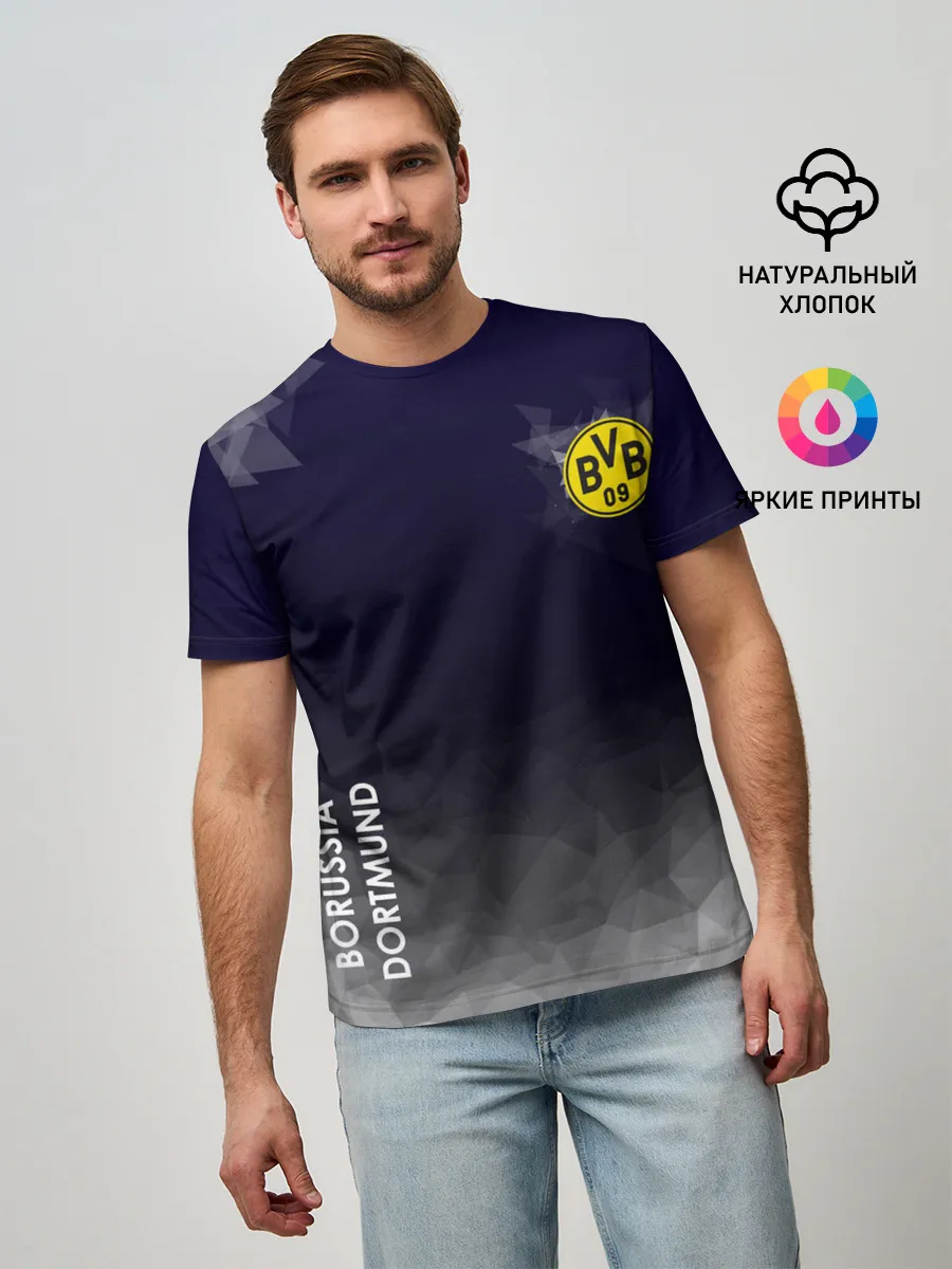 Мужская базовая футболка / Borussia