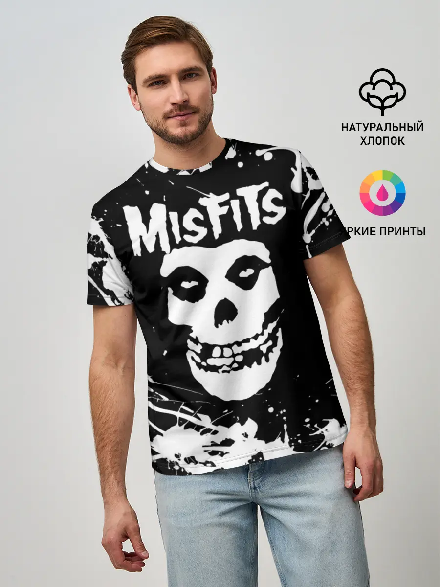 Мужская базовая футболка / MISFITS [4]