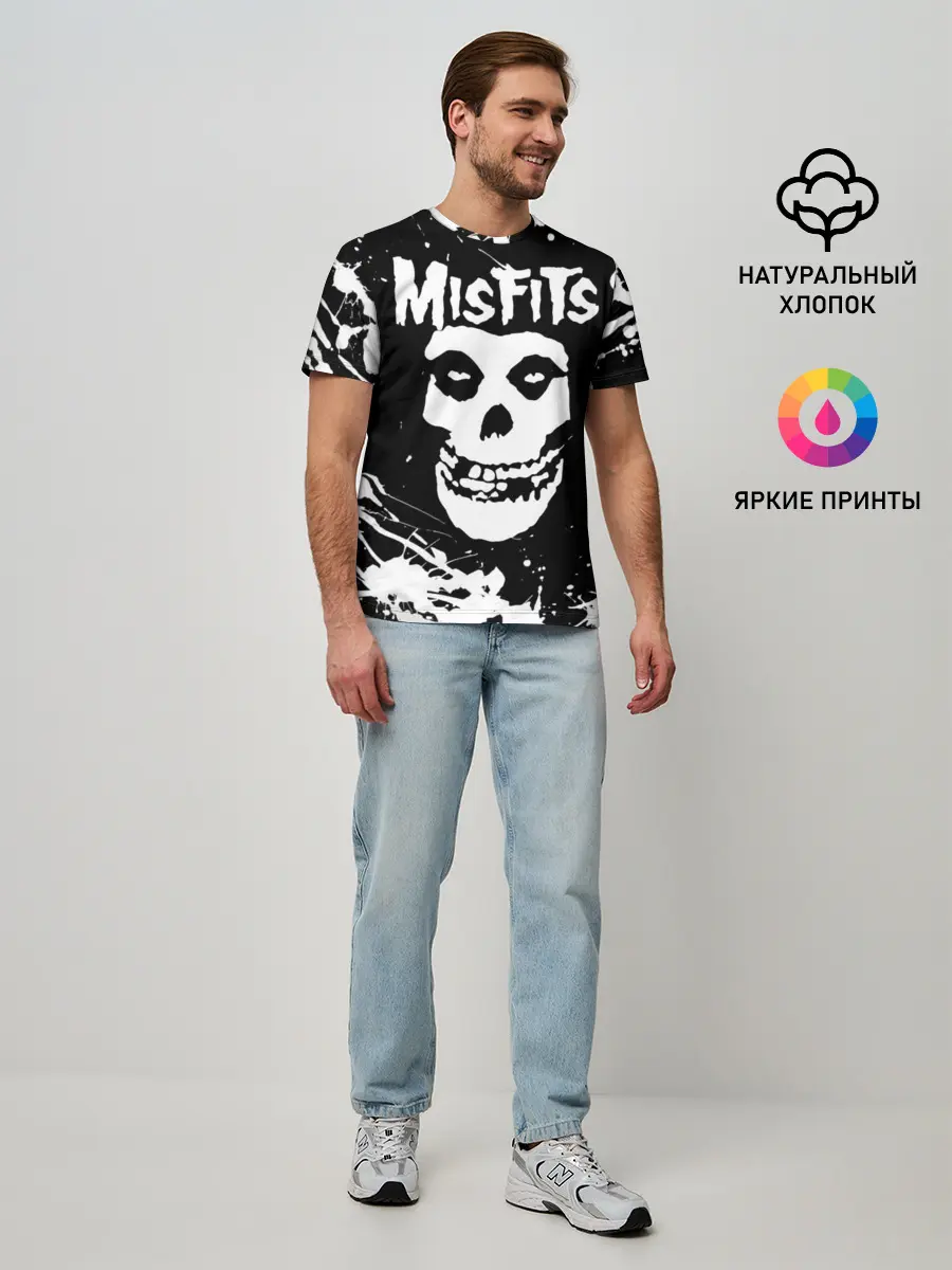 Мужская базовая футболка / MISFITS [4]
