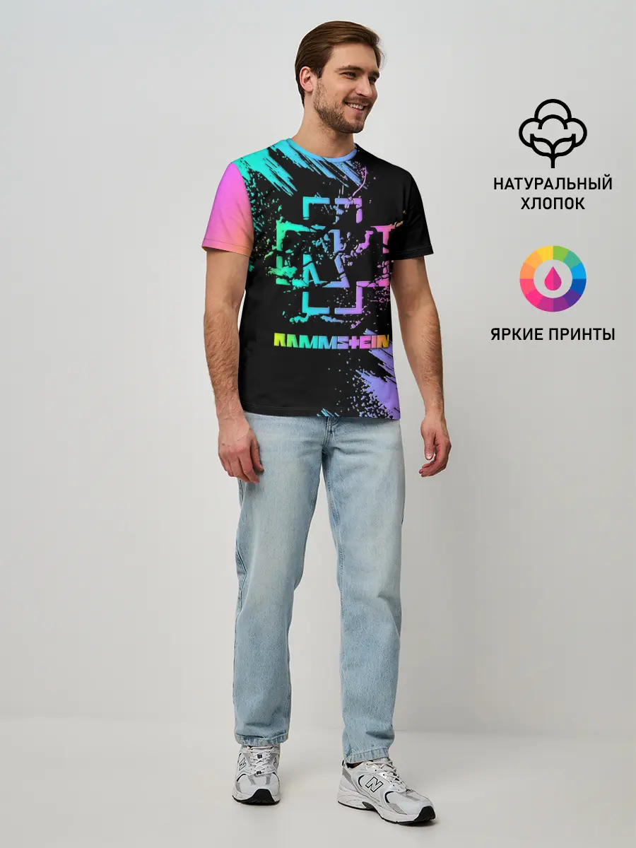 Мужская базовая футболка / RAMMSTEIN
