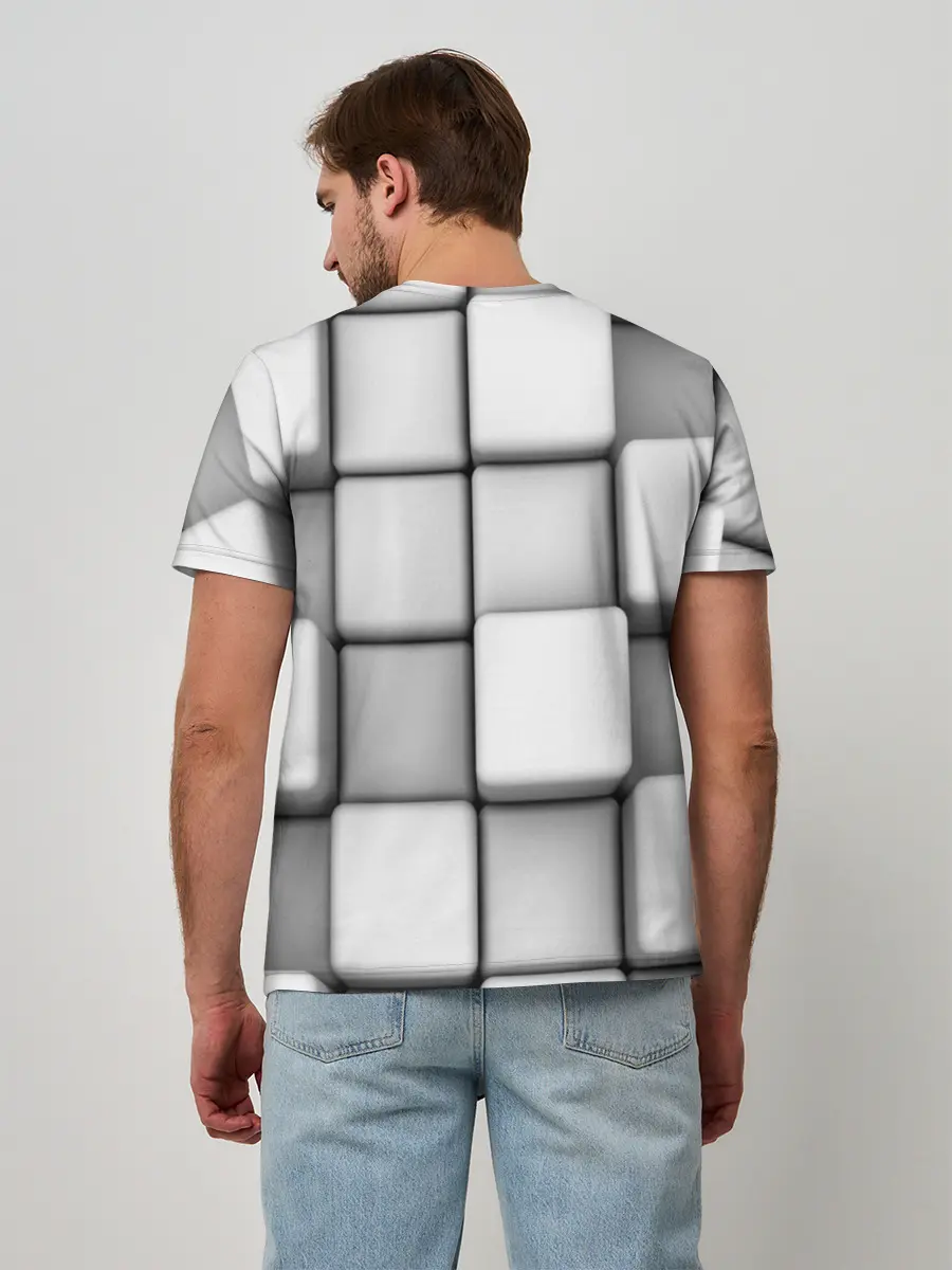 Мужская базовая футболка / ТЕКСТУРА