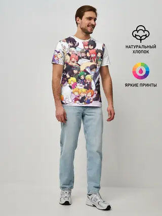 Мужская базовая футболка / Full Gintama