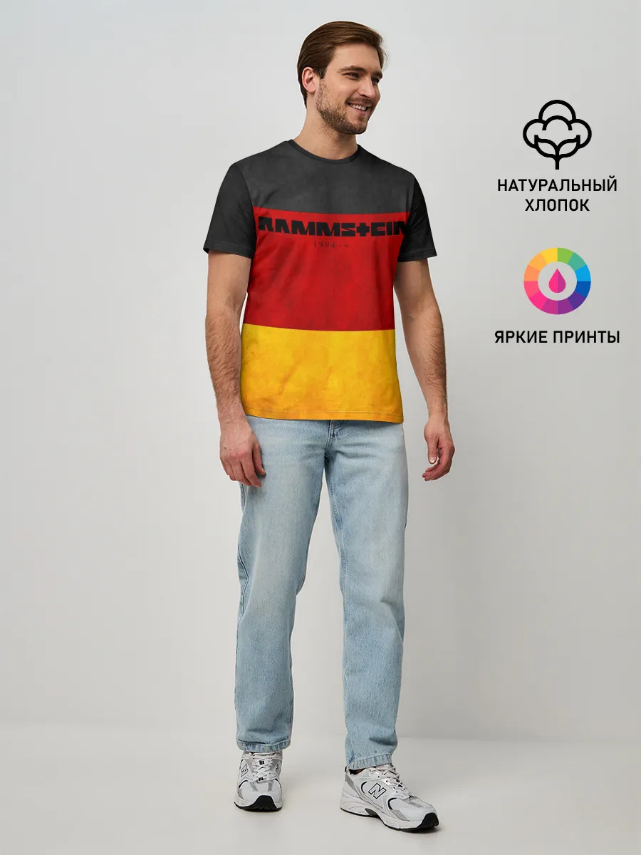 Мужская базовая футболка / Rammstein