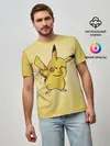Мужская базовая футболка / Pikachu Pika Pika