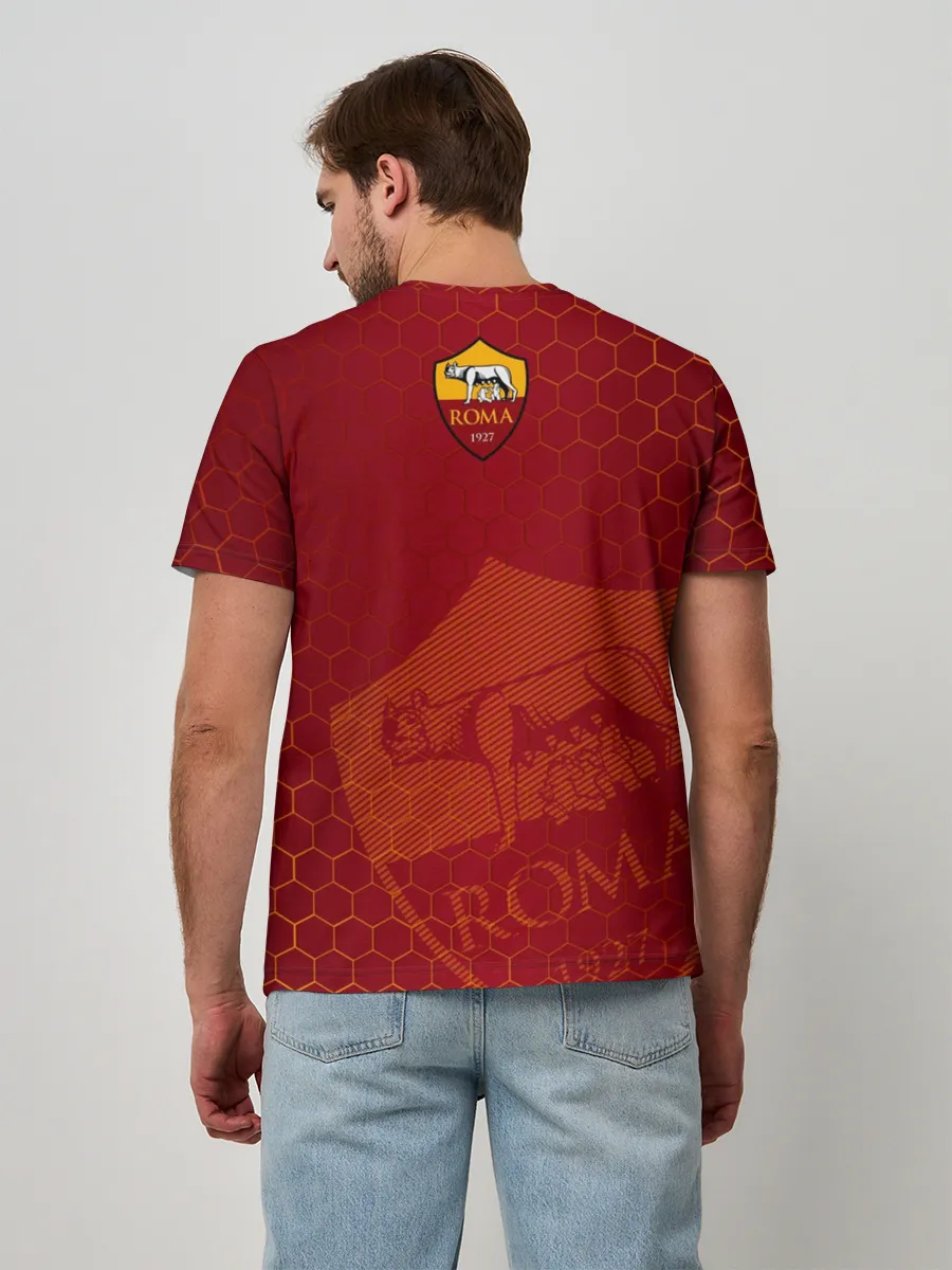 Мужская базовая футболка / Рома