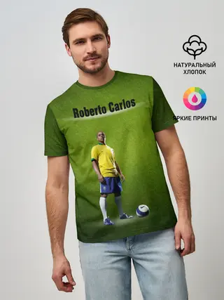 Мужская базовая футболка / Roberto Carlos $$$