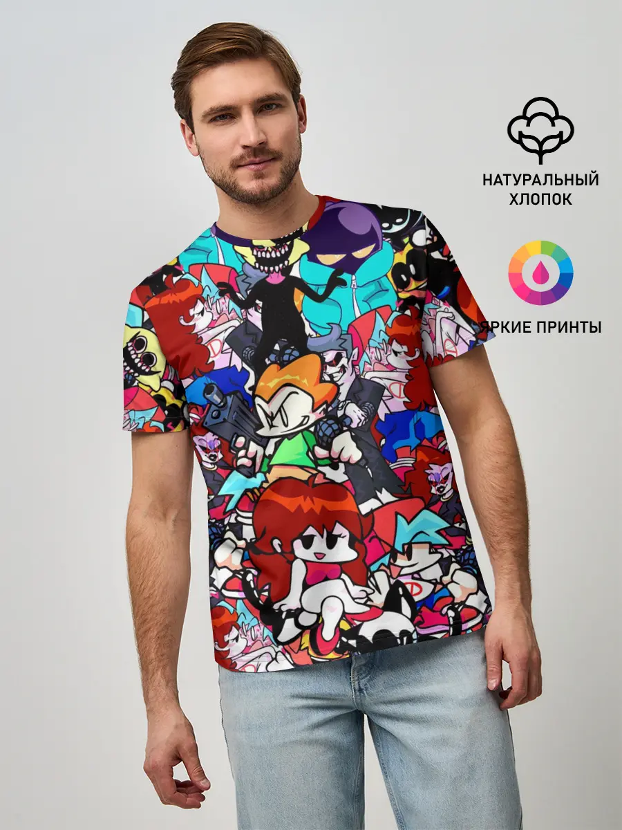 Мужская базовая футболка / FRIDAY NIGHT FUNKIN