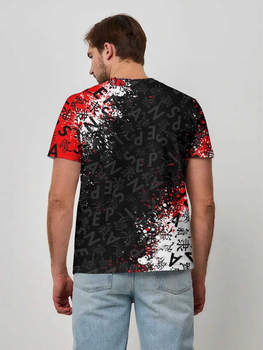 Мужская базовая футболка / SENPAI