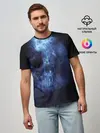 Мужская базовая футболка / Призрачный череп
