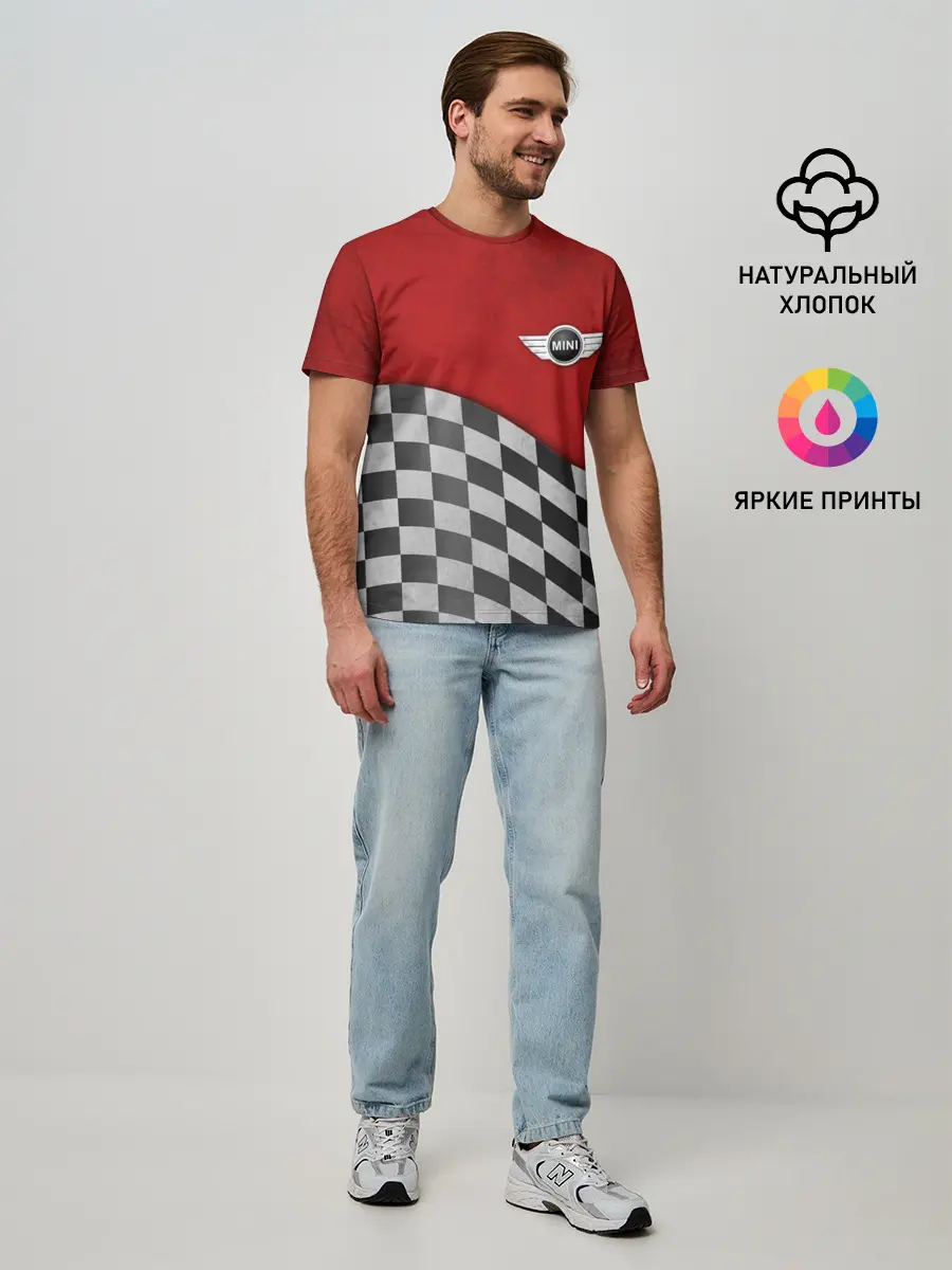 Мужская базовая футболка / Финиш Cooper