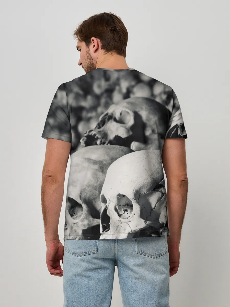 Мужская базовая футболка / ЧЕРЕПА
