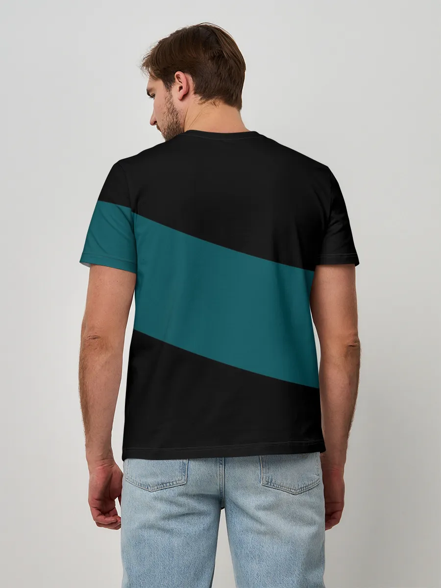 Мужская базовая футболка / Сан-Хосе Шаркс