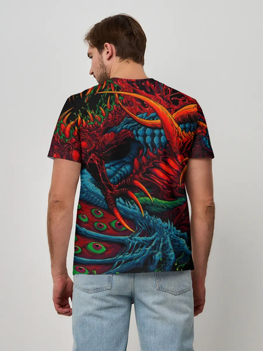 Мужская базовая футболка / CS GO:HYPER BEAST