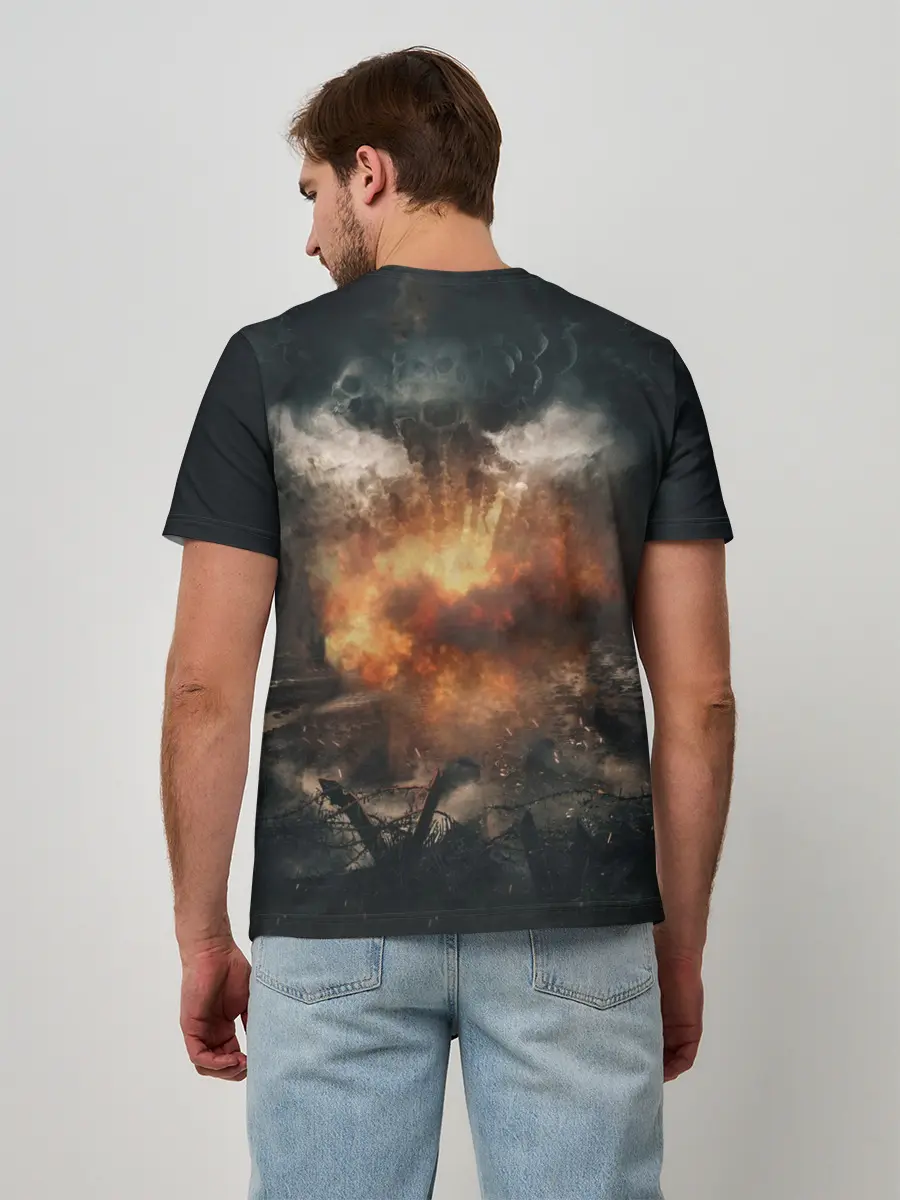 Мужская базовая футболка / Sabaton Band