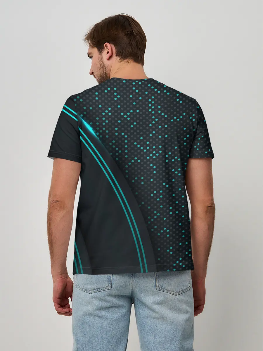 Мужская базовая футболка / HONDA