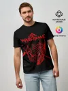 Мужская базовая футболка / WARFRAME - Red Stalker
