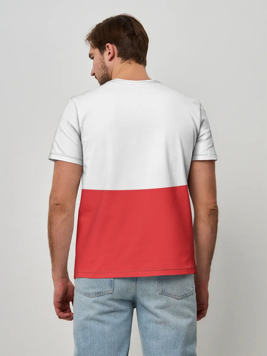 Мужская базовая футболка / Санта с 2 Оленями