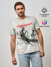Мужская базовая футболка / CYBERPUNK 2077