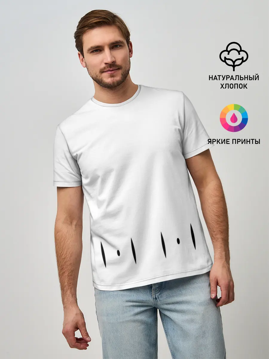 Мужская базовая футболка / ФОРМА КАПИТАНА ГОТЕЙ 13 СПИНА