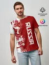 Мужская базовая футболка / Russia