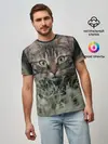 Мужская базовая футболка / Кошка