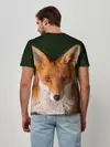 Мужская базовая футболка / Лисица