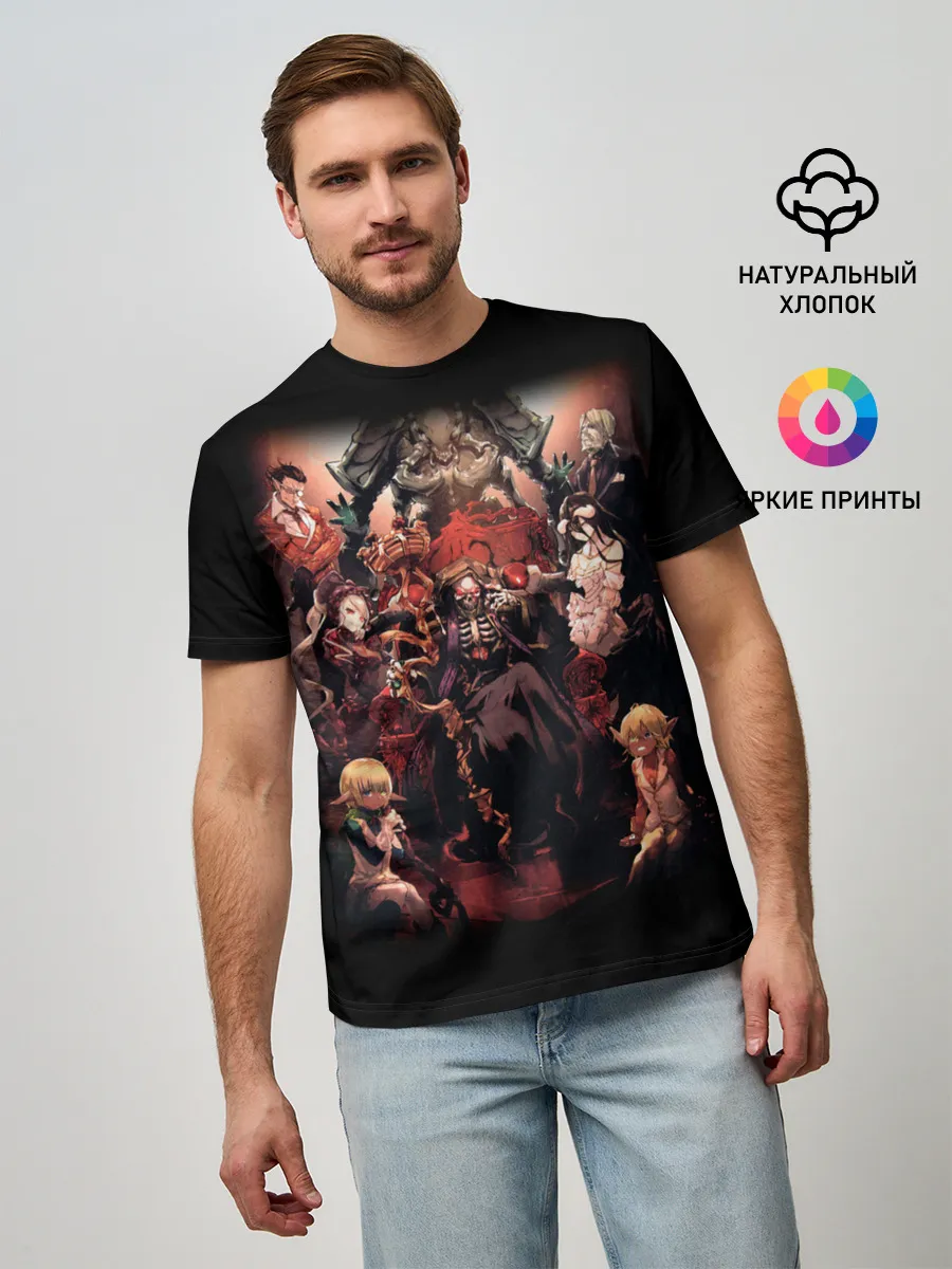Мужская базовая футболка / Overlord