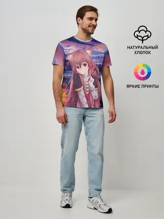 Мужская базовая футболка / Рафталия