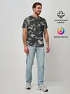 Мужская базовая футболка / Пиксельный камуфляж