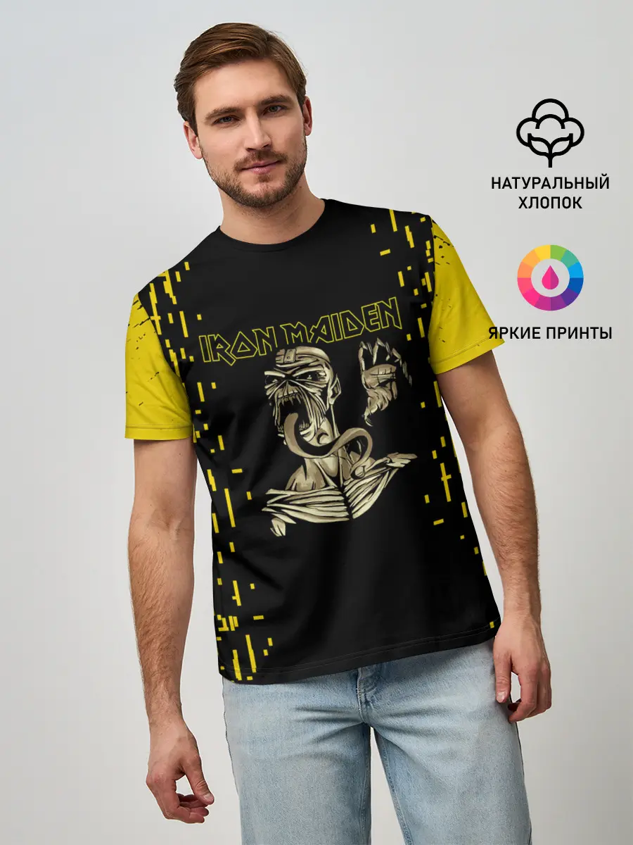 Мужская базовая футболка / IRON MAIDEN | АЙРОН МЕЙДЕН