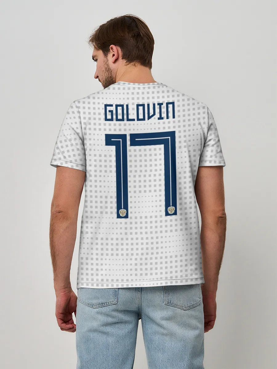 Мужская базовая футболка / Головин ЧМ 2018