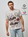 Мужская базовая футболка / BTS