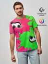 Мужская базовая футболка / Splatoon