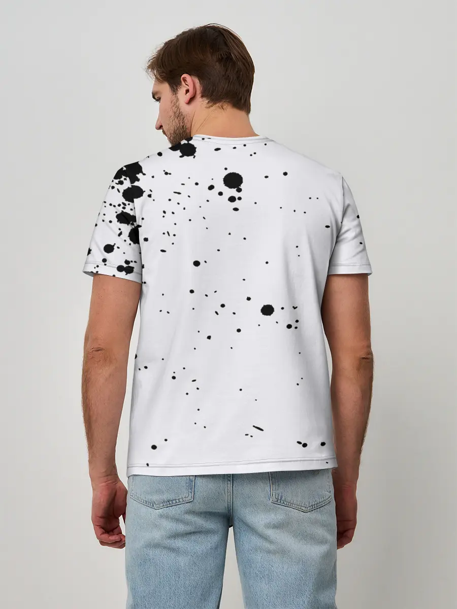 Мужская базовая футболка / Танджиро и Незуко Камадо