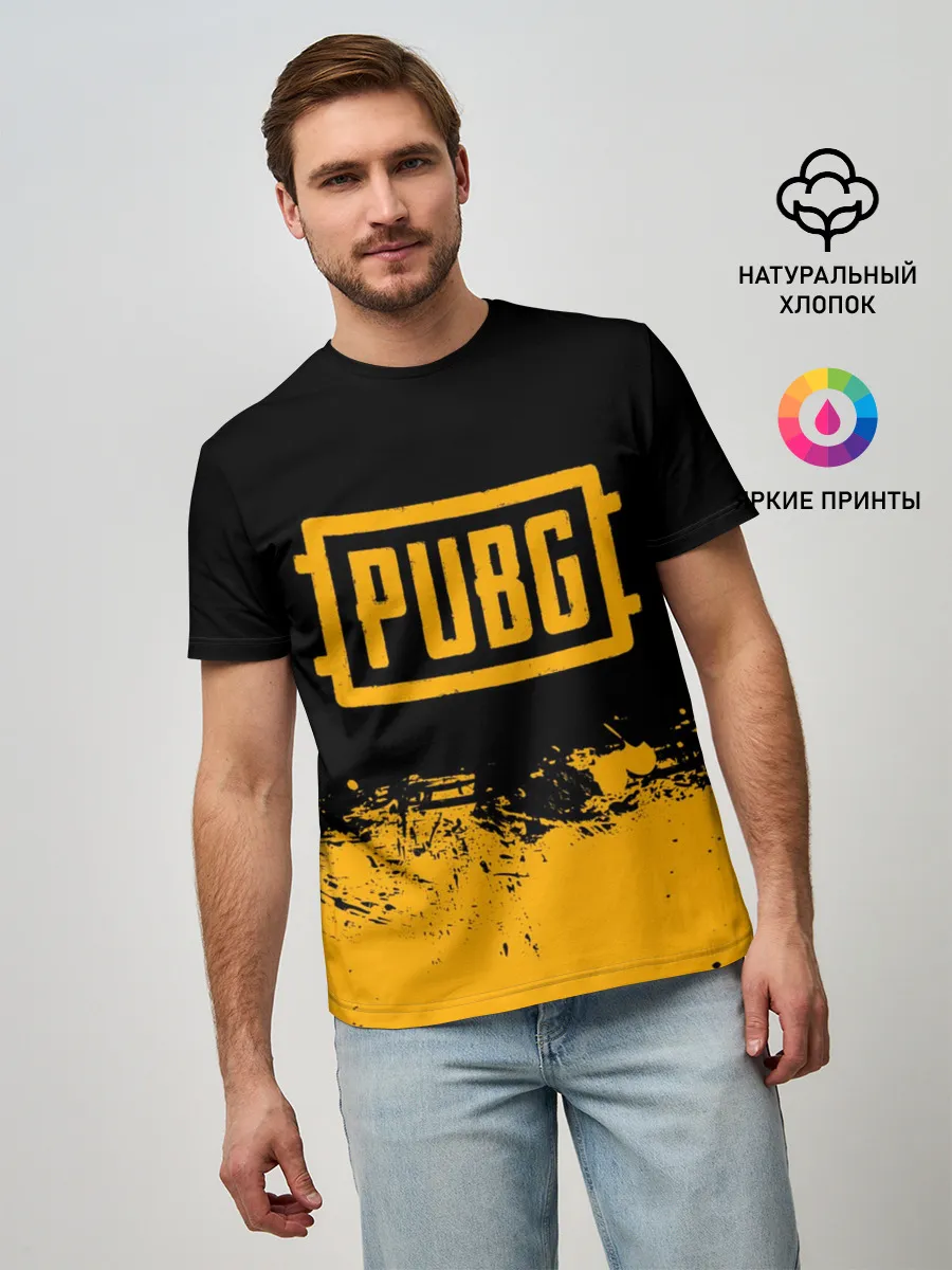 Мужская базовая футболка / PUBG
