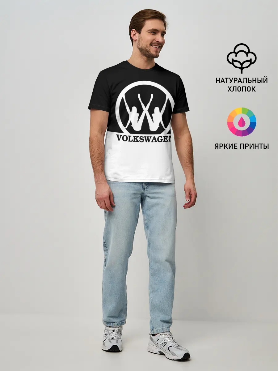 Мужская базовая футболка / Volkswagen