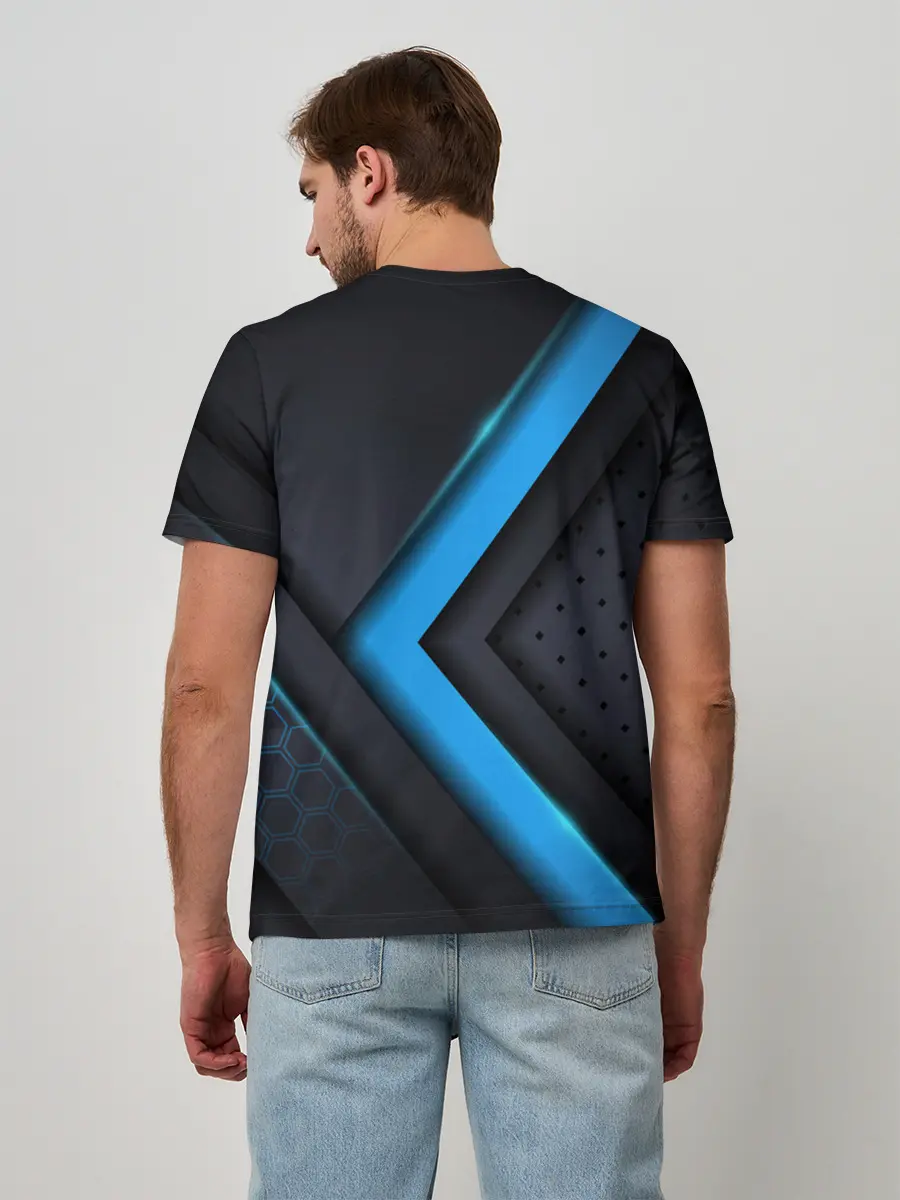 Мужская базовая футболка / Lamborghini