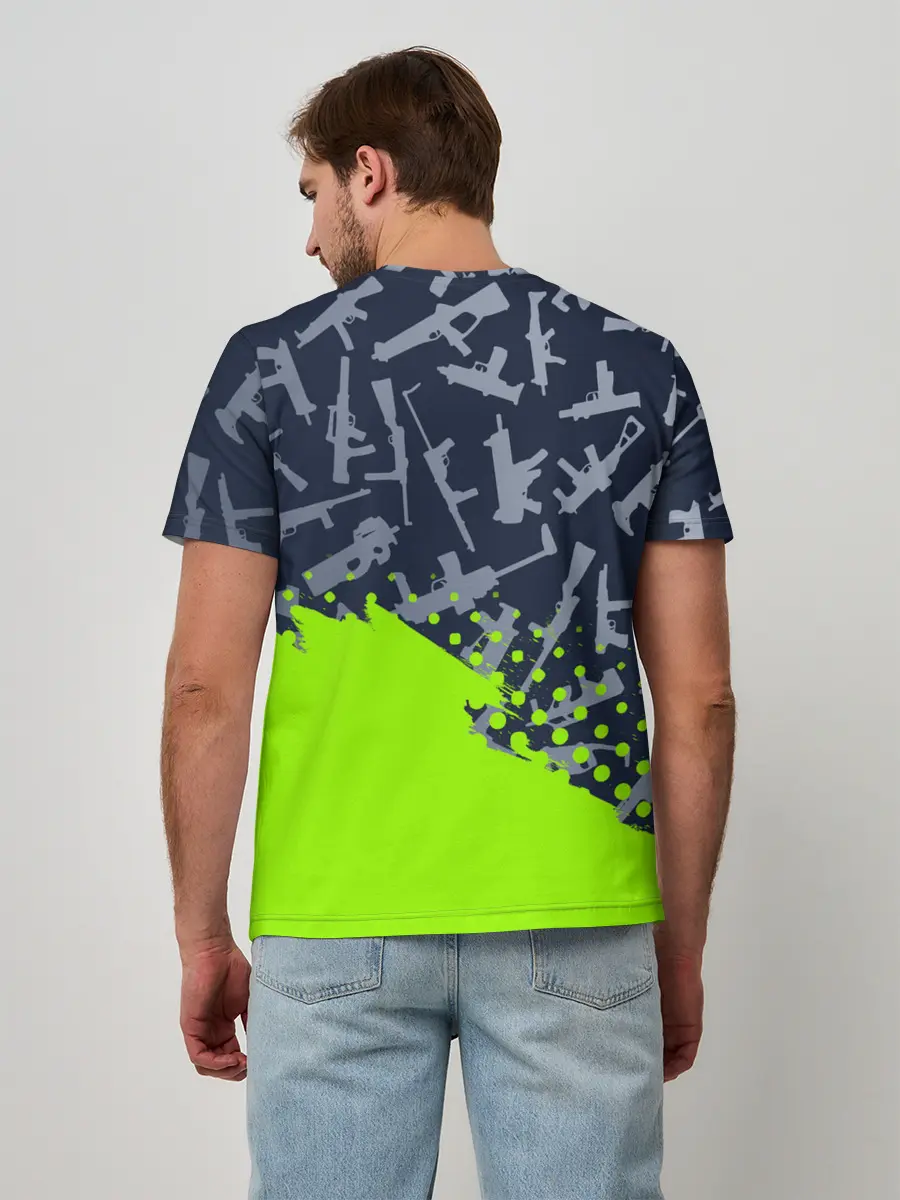 Мужская базовая футболка / CS GO | КС ГО