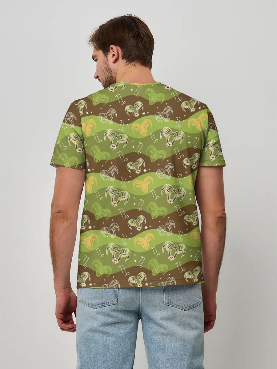 Мужская базовая футболка / Козерог